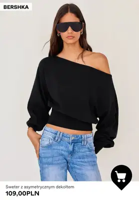 Bershka - gazetka promocyjna Swetry damskie od czwartku 01.10  - strona 3