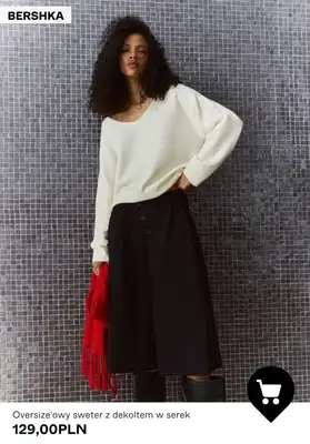 Bershka - gazetka promocyjna Swetry damskie od czwartku 01.10  - strona 8