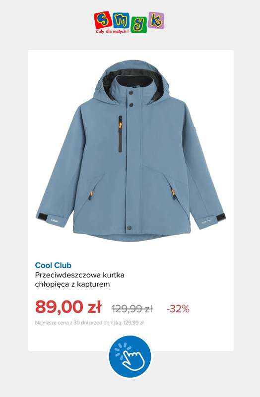 Smyk - gazetka promocyjna Kurtki przejściowe dla dzieci od czwartku 01.10  - strona 2