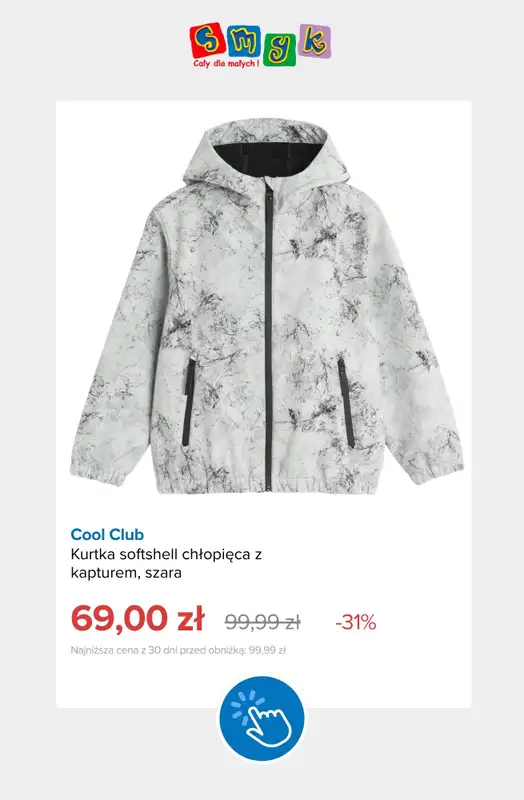 Smyk - gazetka promocyjna Kurtki przejściowe dla dzieci od czwartku 01.10  - strona 6