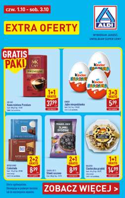 Aldi - gazetka promocyjna Extra oferty! Sprawdź! od czwartku 01.10 do soboty 03.10