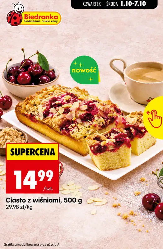 Biedronka - gazetka promocyjna Nowości w Biedronce! od czwartku 01.10 do soboty 03.10 - strona 10