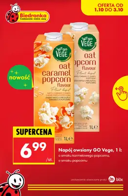Biedronka - gazetka promocyjna Nowości w Biedronce! od czwartku 01.10 do soboty 03.10