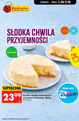 Biedronka - gazetka promocyjna Nowości w Biedronce! od czwartku 01.10 do soboty 03.10 - strona 8