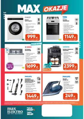 Max Elektro - gazetka promocyjna Gazetka od czwartku 01.10 do środy 28.10 - strona 12