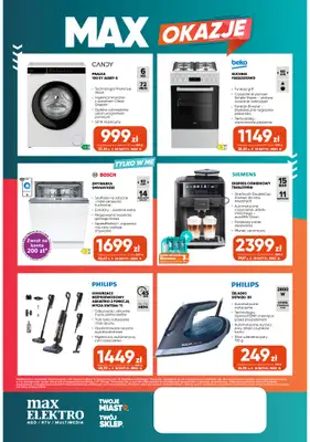 Max Elektro - gazetka promocyjna Gazetka od czwartku 01.10 do środy 28.10 - strona 12