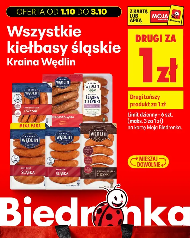 Biedronka - gazetka promocyjna Biedronkowe oszczędności od czwartku od czwartku 01.10 do soboty 03.10 - strona 11