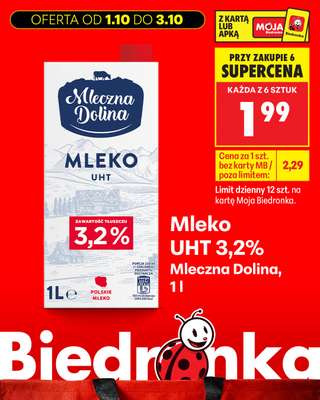 Biedronka - gazetka promocyjna Biedronkowe oszczędności od czwartku od czwartku 01.10 do soboty 03.10
