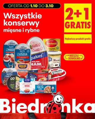 Biedronka - gazetka promocyjna Biedronkowe oszczędności od czwartku od czwartku 01.10 do soboty 03.10 - strona 14
