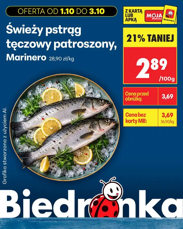 Biedronka - gazetka promocyjna Biedronkowe oszczędności od czwartku od czwartku 01.10 do soboty 03.10 - strona 13