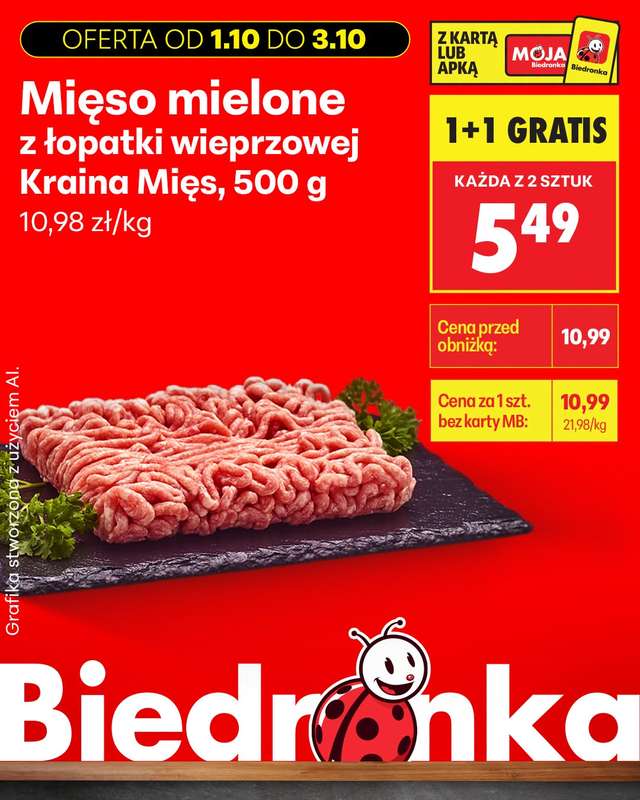 Biedronka - gazetka promocyjna Biedronkowe oszczędności od czwartku od czwartku 01.10 do soboty 03.10 - strona 10