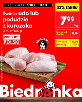 Biedronka - gazetka promocyjna Biedronkowe oszczędności od czwartku od czwartku 01.10 do soboty 03.10 - strona 9