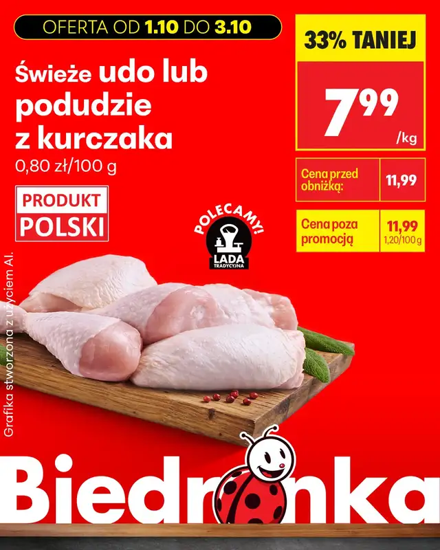 Biedronka - gazetka promocyjna Biedronkowe oszczędności od czwartku od czwartku 01.10 do soboty 03.10 - strona 9