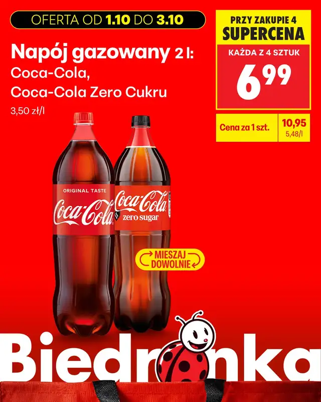 Biedronka - gazetka promocyjna Biedronkowe oszczędności od czwartku od czwartku 01.10 do soboty 03.10 - strona 16