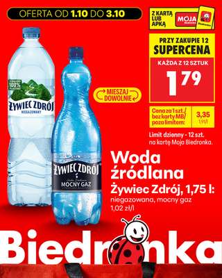 Biedronka - gazetka promocyjna Biedronkowe oszczędności od czwartku od czwartku 01.10 do soboty 03.10 - strona 15