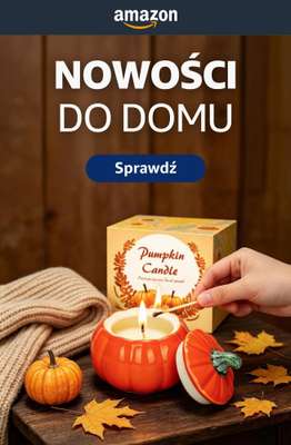 Amazon - gazetka promocyjna Nowości do domu od czwartku 01.10 