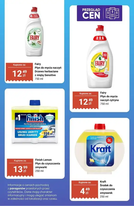 Biedronka - gazetka promocyjna Chemia domowa - przegląd cen   - strona 3