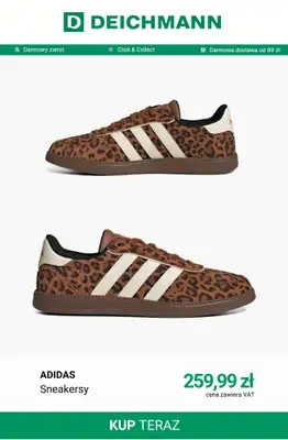 Deichmann - gazetka promocyjna Buty damskie Adidas od czwartku 01.10  - strona 9