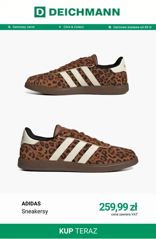 Deichmann - gazetka promocyjna Buty damskie Adidas od czwartku 01.10  - strona 9