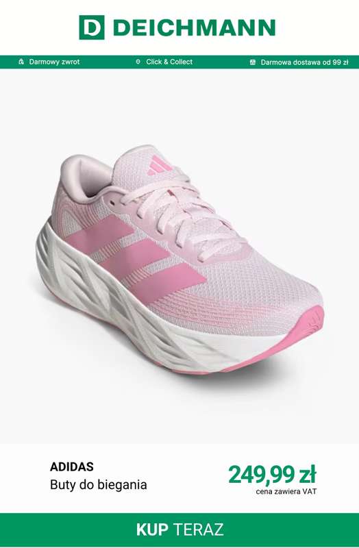 Deichmann - gazetka promocyjna Buty damskie Adidas od czwartku 01.10  - strona 11