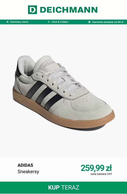 Deichmann - gazetka promocyjna Buty damskie Adidas od czwartku 01.10  - strona 3