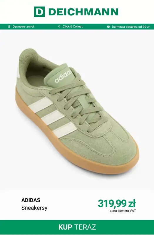 Deichmann - gazetka promocyjna Buty damskie Adidas od czwartku 01.10  - strona 4