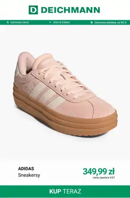 Deichmann - gazetka promocyjna Buty damskie Adidas od czwartku 01.10  - strona 8