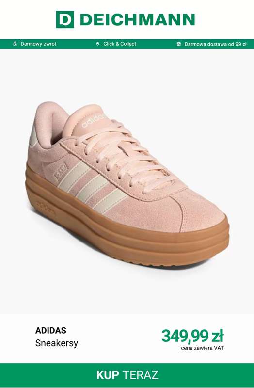 Deichmann - gazetka promocyjna Buty damskie Adidas od czwartku 01.10  - strona 8