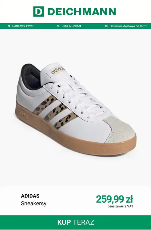 Deichmann - gazetka promocyjna Buty damskie Adidas od czwartku 01.10  - strona 6