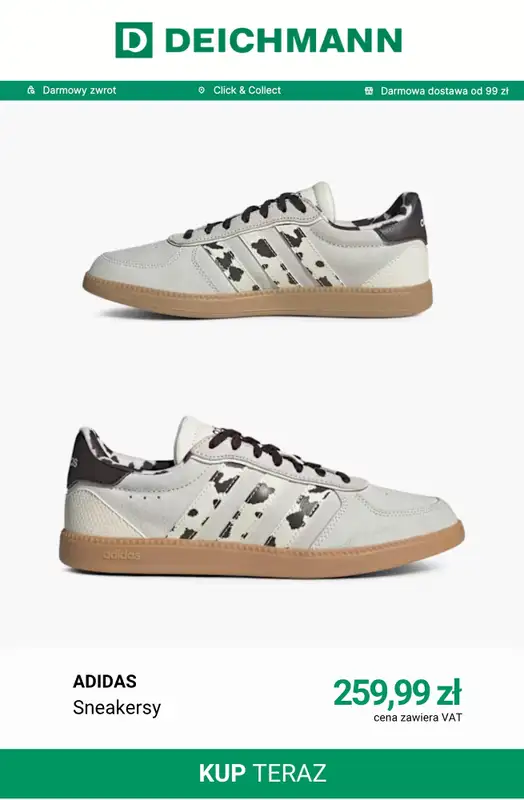 Deichmann - gazetka promocyjna Buty damskie Adidas od czwartku 01.10  - strona 10