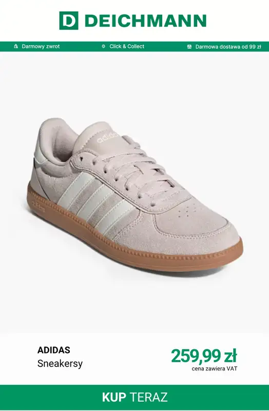 Deichmann - gazetka promocyjna Buty damskie Adidas od czwartku 01.10  - strona 7