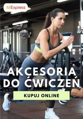 AliExpress - gazetka promocyjna Akcesoria do ćwiczeń od czwartku 01.10 