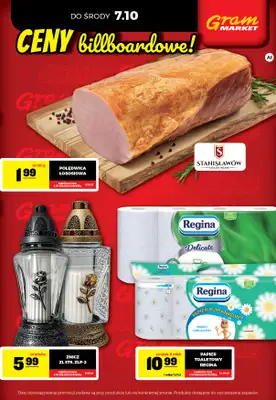 Gram Market - gazetka promocyjna Cały tydzień niskie ceny od piątku 02.10 do środy 07.10 - strona 3