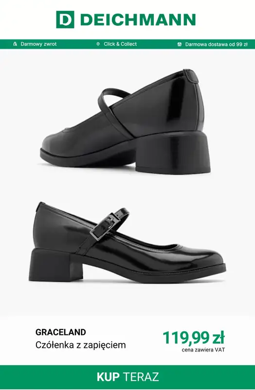 Deichmann - gazetka promocyjna Najlepsze ceny od piątku 02.10  - strona 8
