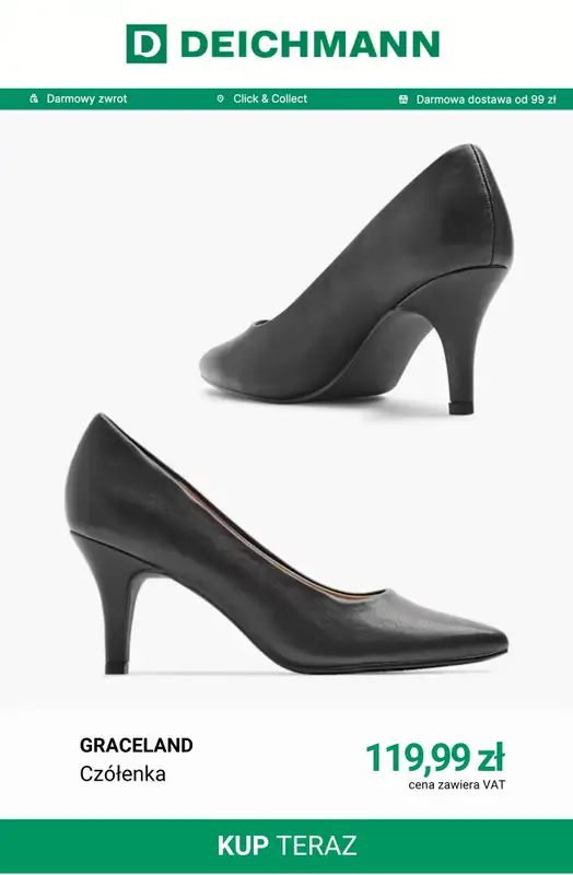 Deichmann - gazetka promocyjna Najlepsze ceny od piątku 02.10  - strona 10