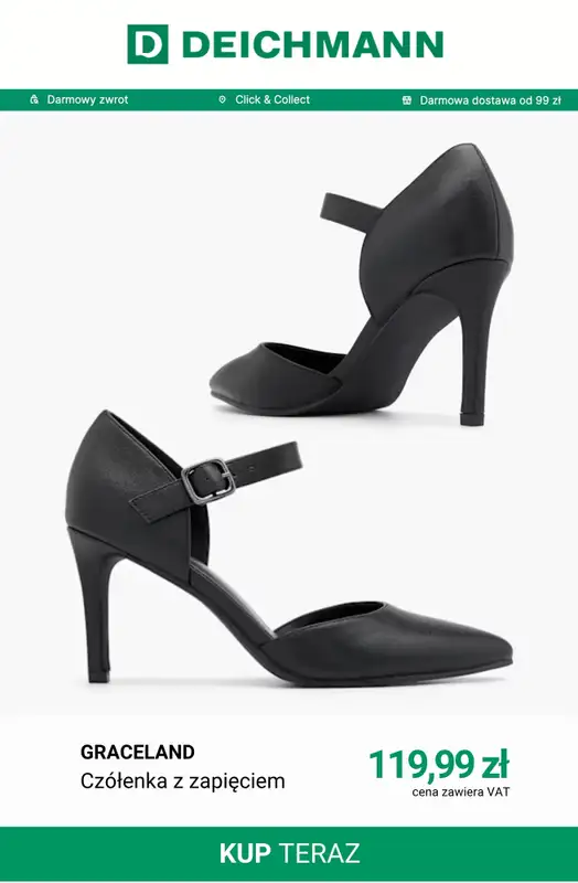 Deichmann - gazetka promocyjna Najlepsze ceny od piątku 02.10  - strona 6