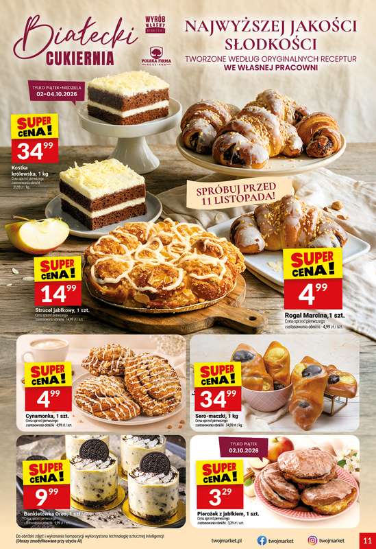 Twój Market - gazetka promocyjna Gazetka od środy 30.09 do wtorku 06.10 - strona 11