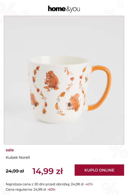 home&you - gazetka promocyjna SALE do -70% od czwartku 01.10 do czwartku 08.10 - strona 7