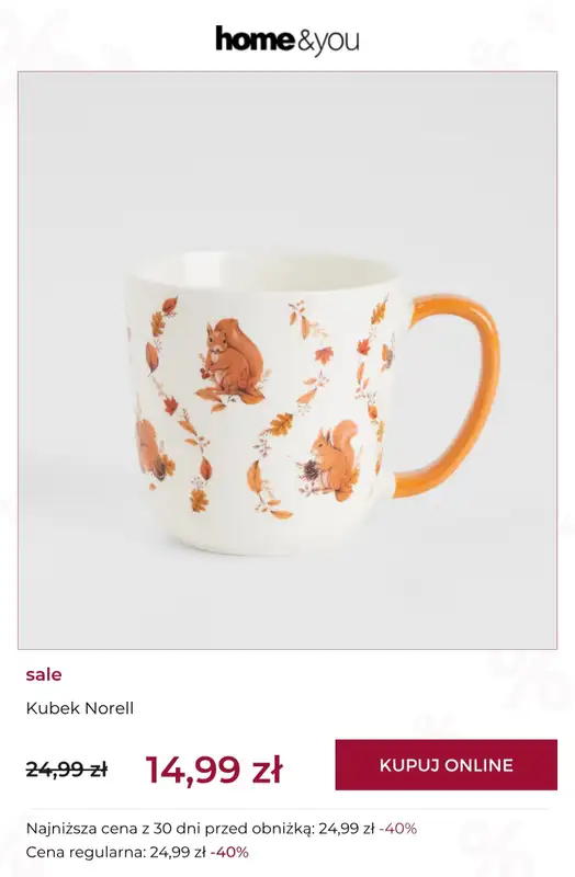 home&you - gazetka promocyjna SALE do -70% od czwartku 01.10 do czwartku 08.10 - strona 7