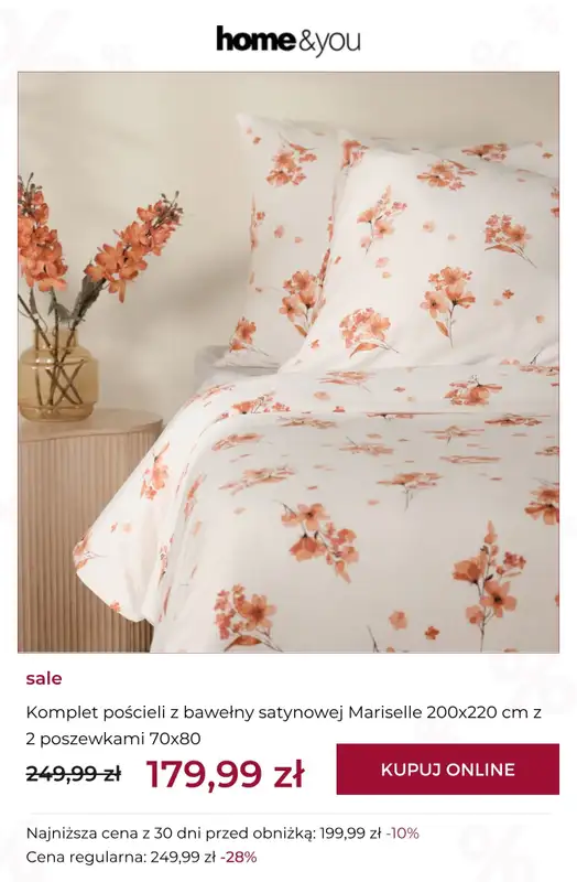home&you - gazetka promocyjna SALE do -70% od czwartku 01.10 do czwartku 08.10 - strona 8