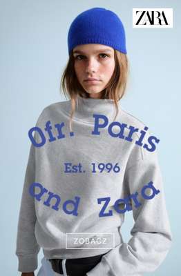 Zara - gazetka promocyjna Kolekcja 0FR. PARIS X ZARA od czwartku 01.10 