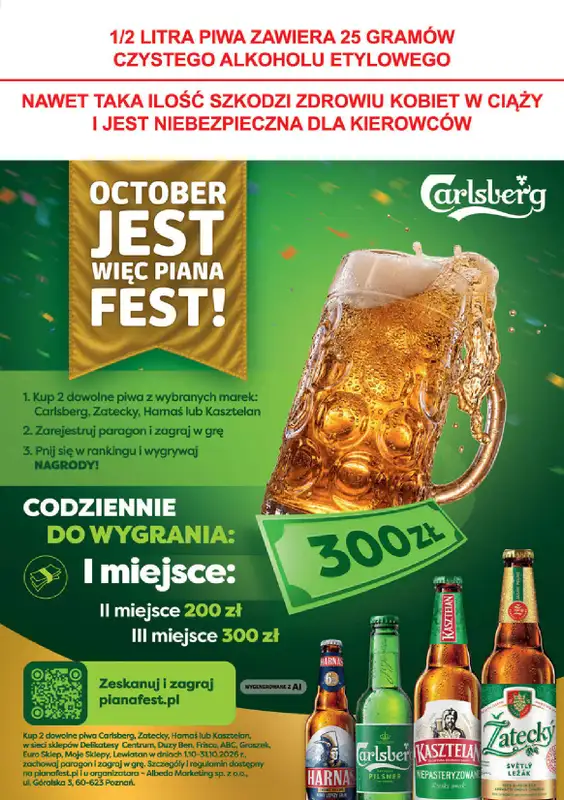 Duży Ben - gazetka promocyjna Gazetka piwna od czwartku 01.10 do środy 14.10 - strona 29