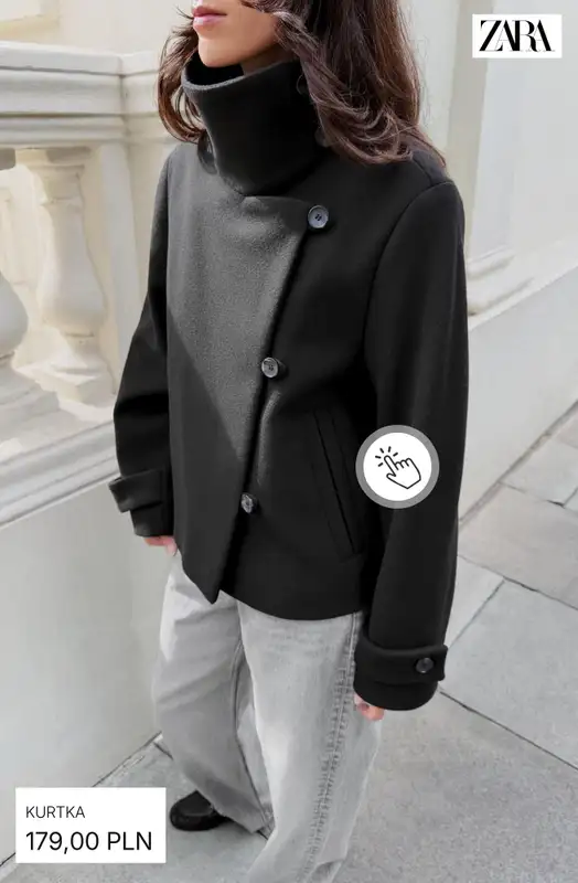 Zara - gazetka promocyjna Kurtki basic od piątku 02.10  - strona 7