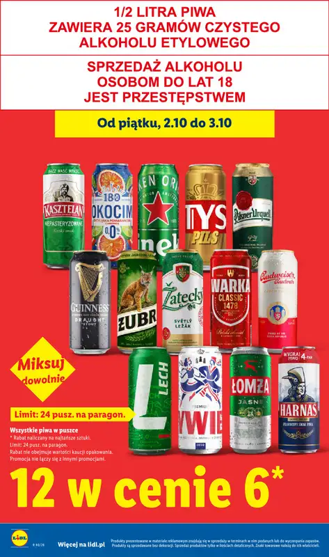 Lidl - gazetka promocyjna Oferta od czwartku od czwartku 01.10 do soboty 03.10 - strona 6