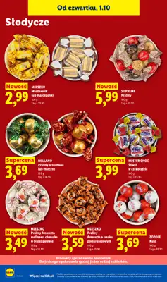 Lidl - gazetka promocyjna Oferta od czwartku od czwartku 01.10 do soboty 03.10 - strona 72