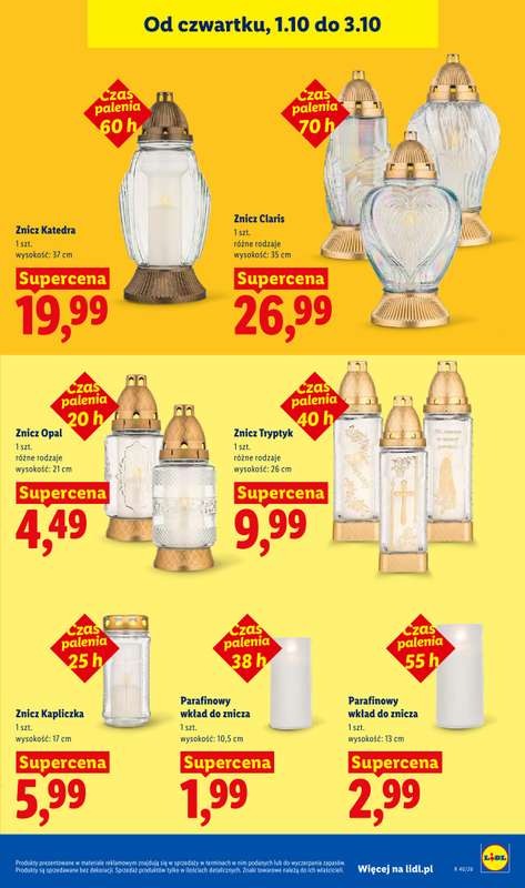 Lidl - gazetka promocyjna Oferta od czwartku od czwartku 01.10 do soboty 03.10 - strona 97