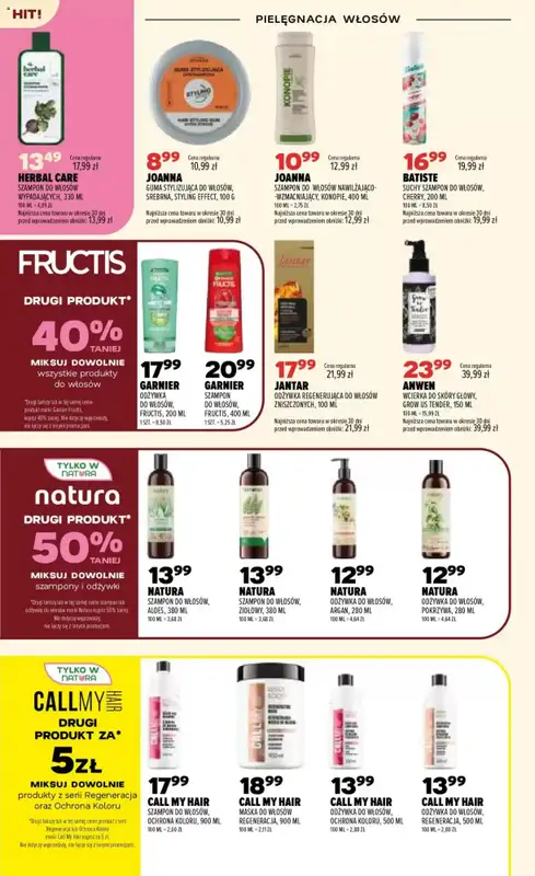 Drogerie Natura - gazetka promocyjna Gazetka od czwartku 01.10 do środy 14.10 - strona 14
