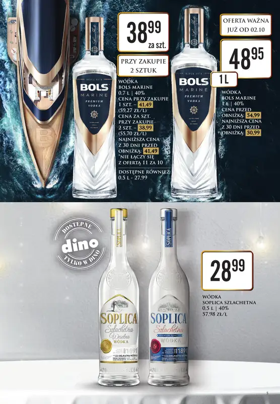 Dino - gazetka promocyjna Katalog alkoholowy od poniedziałku 05.10 do soboty 10.10 - strona 5