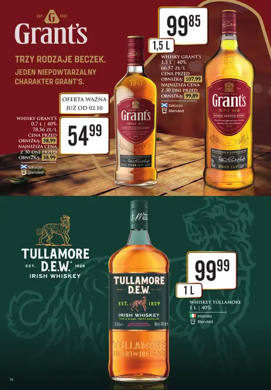 Dino - gazetka promocyjna Katalog alkoholowy od poniedziałku 05.10 do soboty 10.10 - strona 10