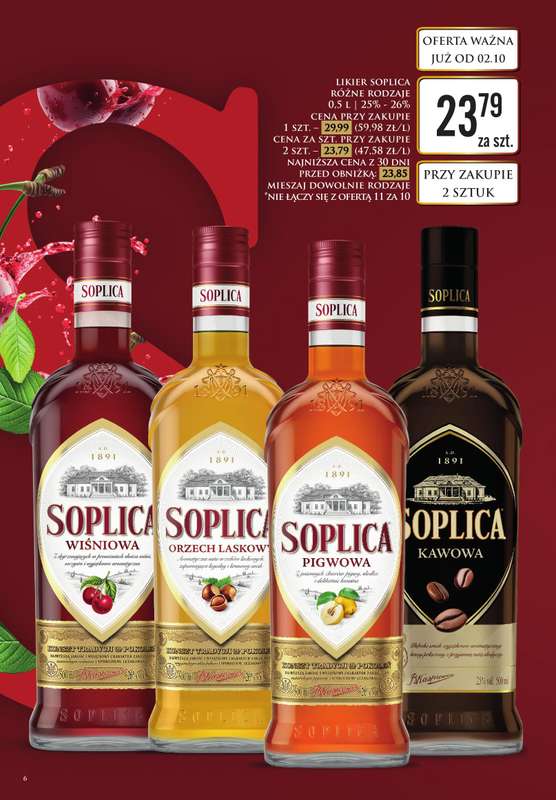 Dino - gazetka promocyjna Katalog alkoholowy od poniedziałku 05.10 do soboty 10.10 - strona 6